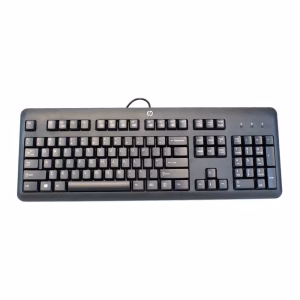 HP KU-1156 Full Size USB Type A Standard Keyboard, Black
